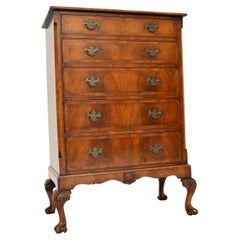 Antique Figured Walnut Chest of Drawers
