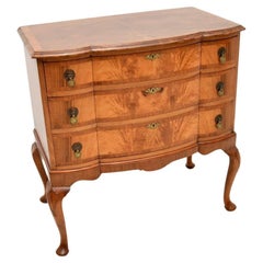 Antique Figured Walnut Chest of Drawers Antique Figured Walnut Chest of Drawers
