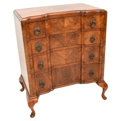 Used Figured Walnut Chest of Drawers