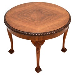 Antique Figured Walnut Coffee Table