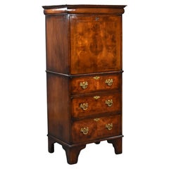 Antique Figured Walnut Escritoire