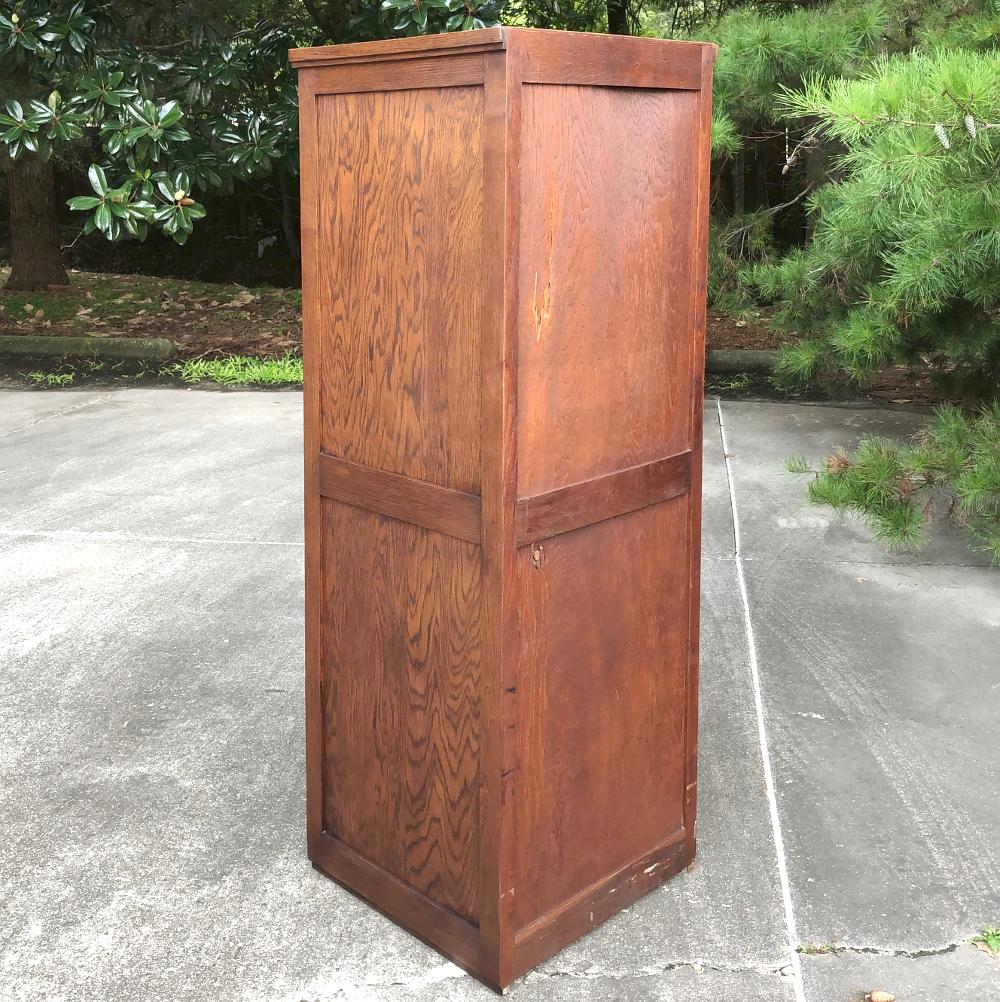Hand-Crafted Antique File Cabinet