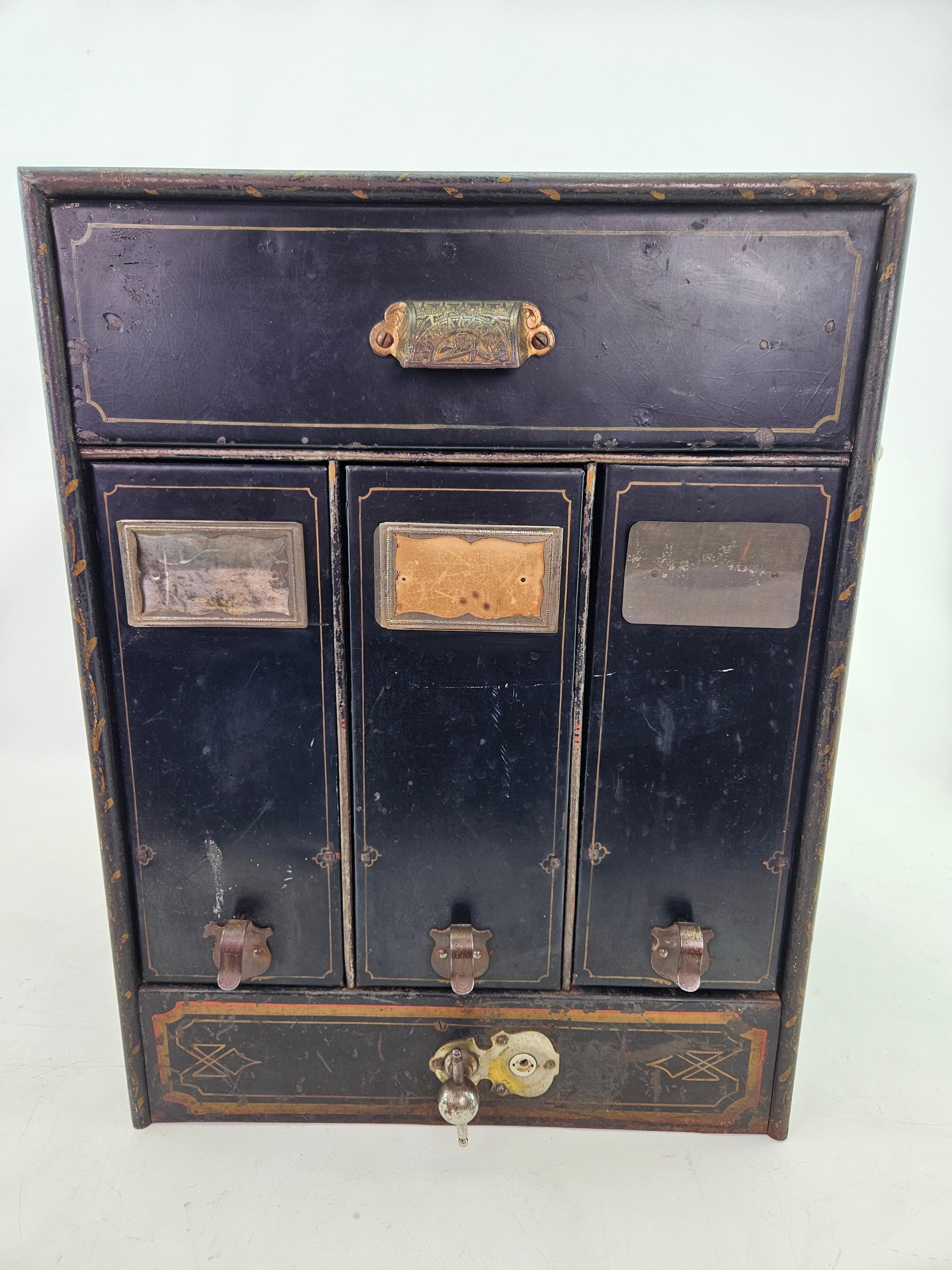 20th Century Antique File Safe