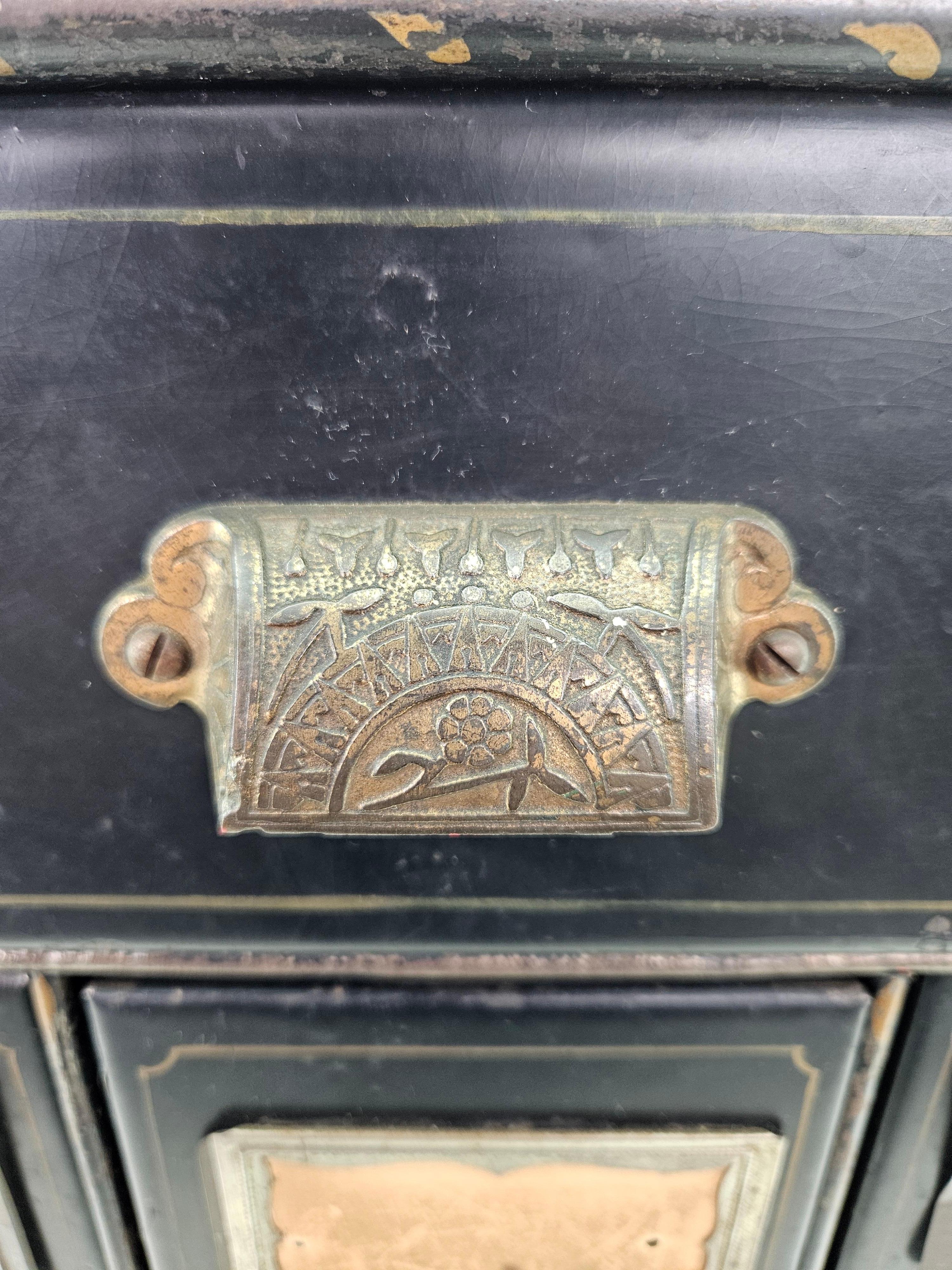 Metal Antique File Safe