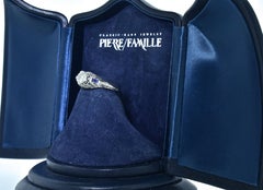 Antique Filigree Diamond and Sapphire Ring, circa 1920