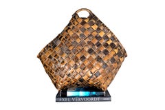 Antique Filipino Hand Woven Basket