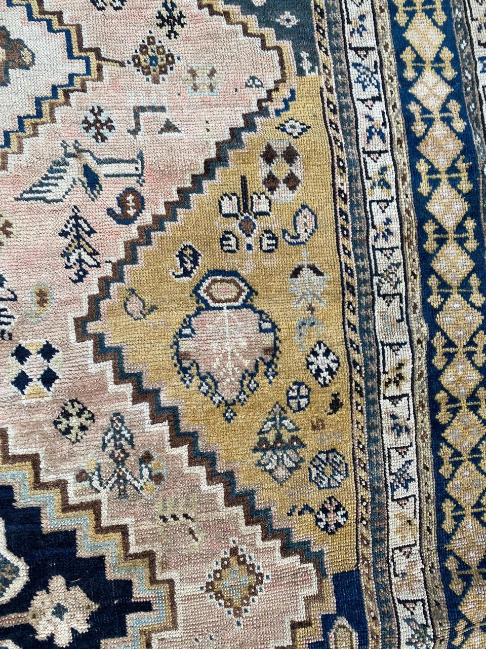 19th Century Bobyrug’s Antique Fine Caucasian Chirwan Karabagh Rug For Sale
