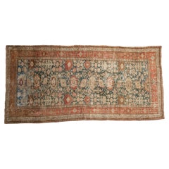 Antique Fine Distressed Bijar Rug Runner