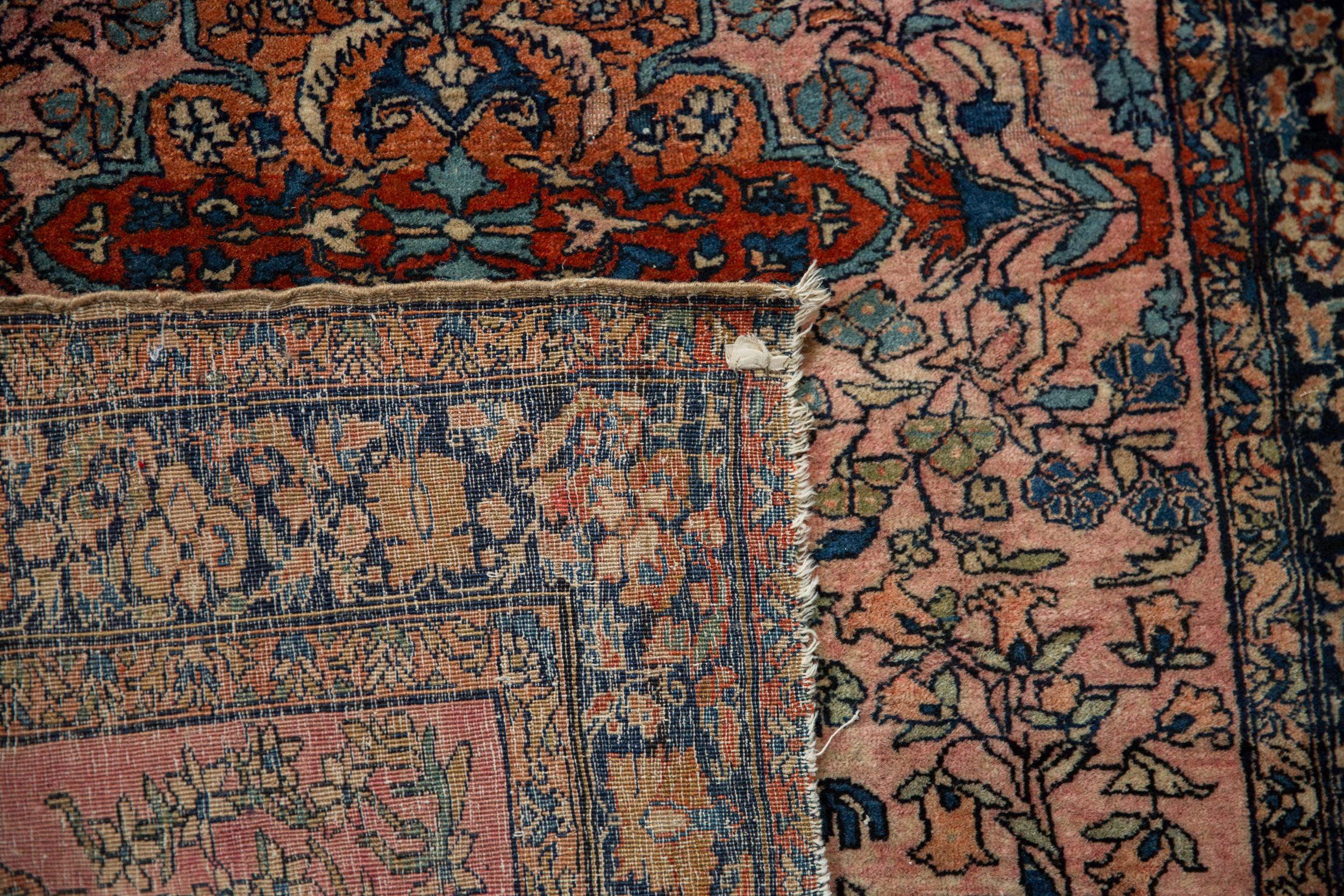 Antiker feiner Farahan Sarouk-Teppich im Angebot 2