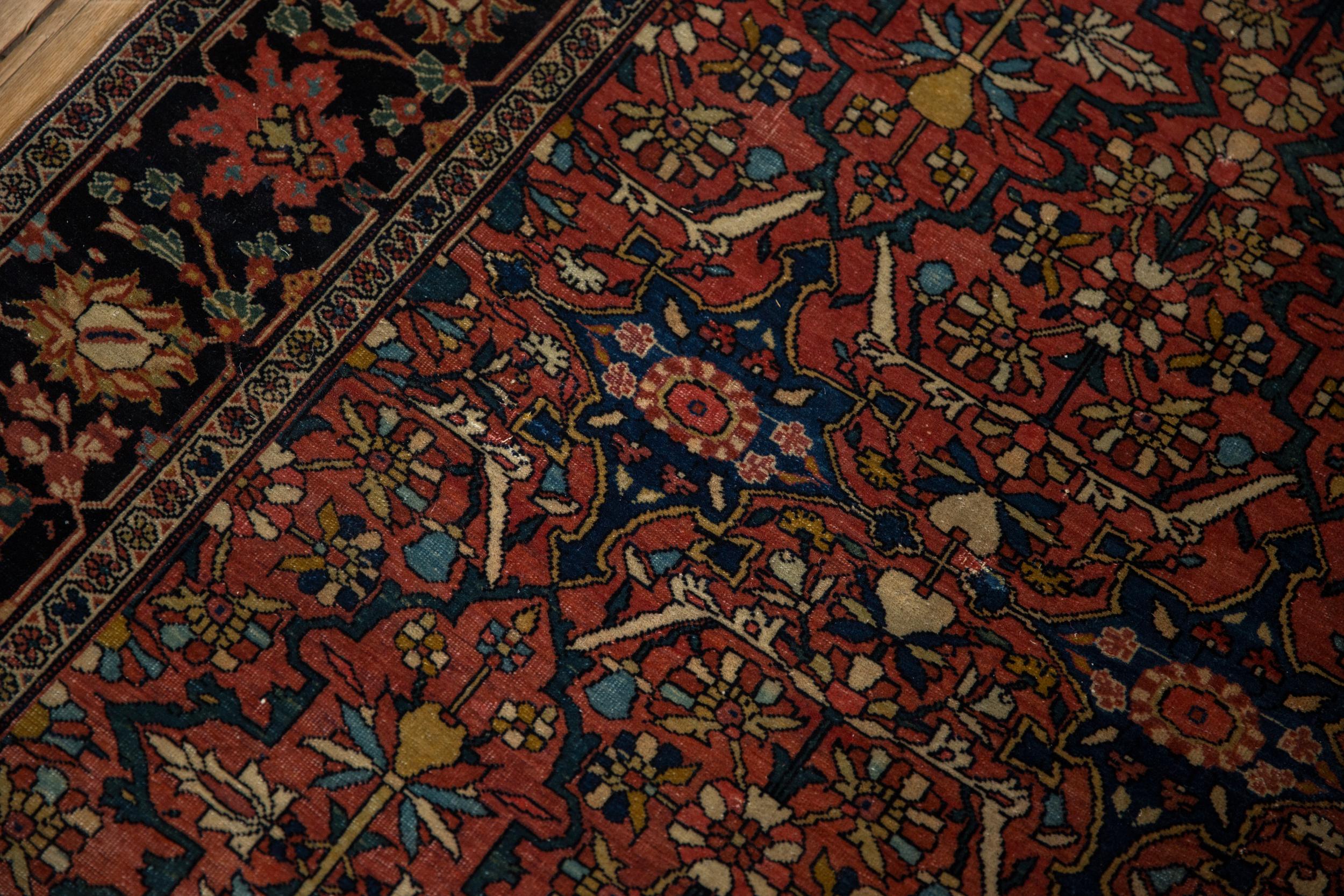 Antiker feiner Farahan Sarouk-Teppich im Angebot 4