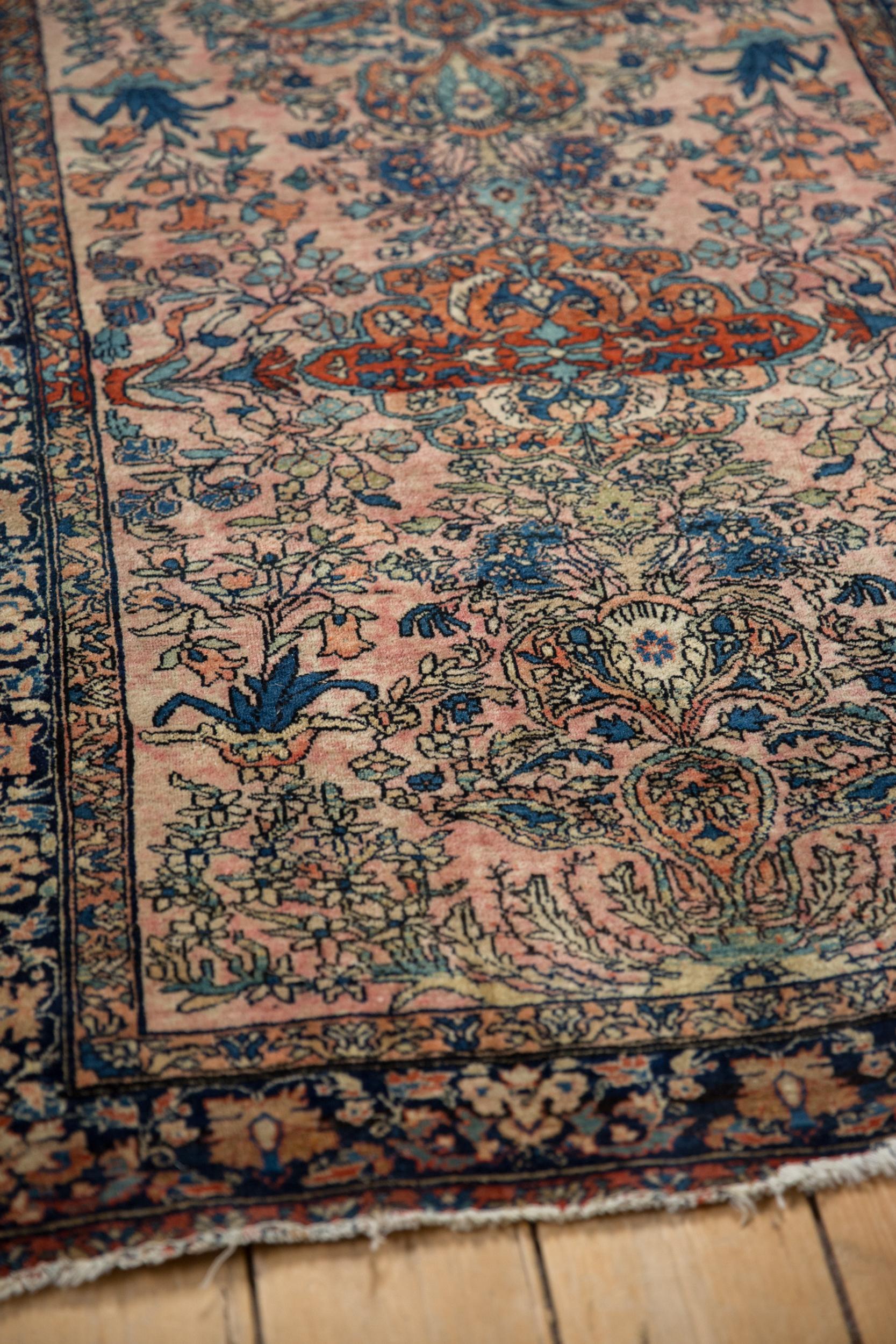 Antiker feiner Farahan Sarouk-Teppich (Wolle) im Angebot