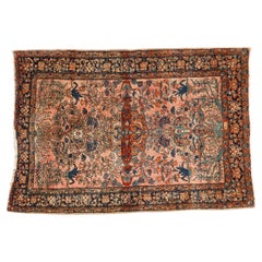 Alfombra Sarouk Farahan Antigua Fina