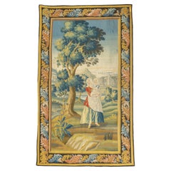 Antique Fine French Beauvais Tapiz 6'3" x 10'6" (6'3" x 10'6")