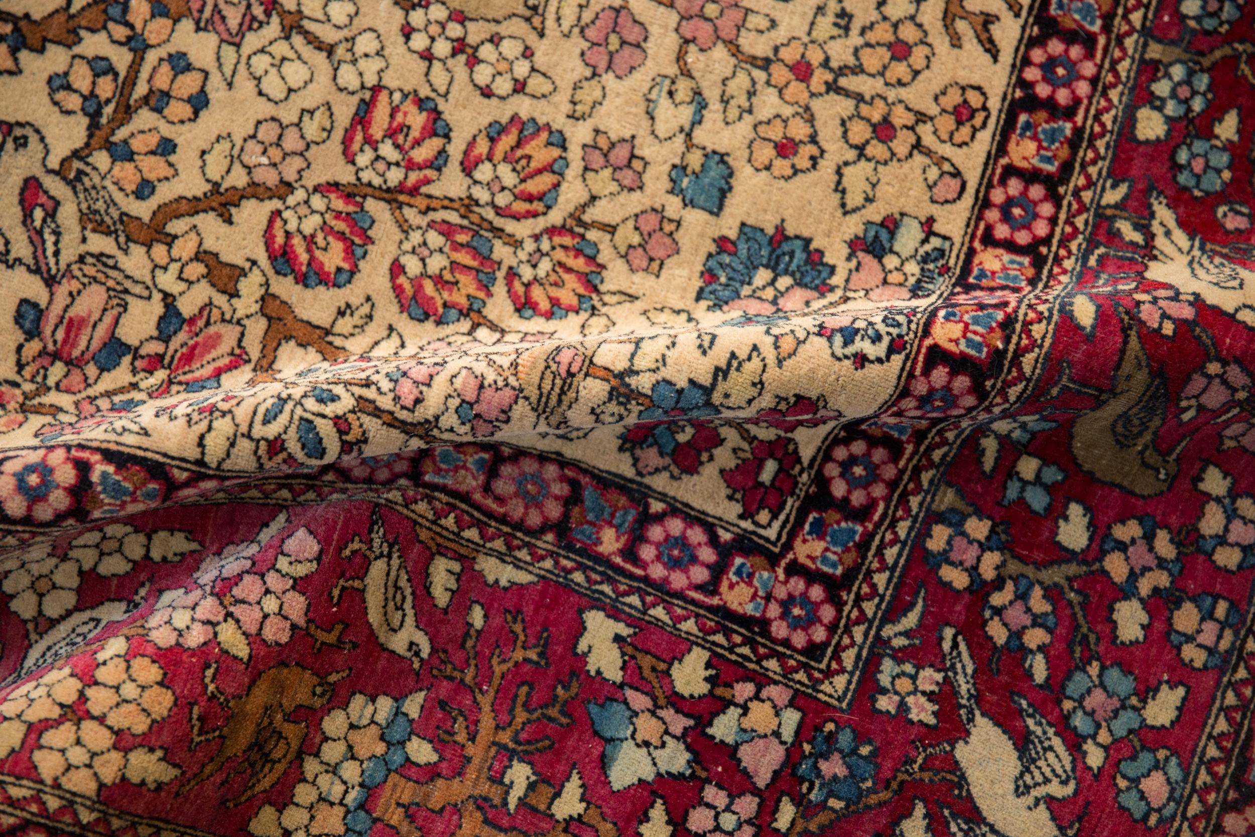 Other Antique Fine Isfahan Rug For Sale