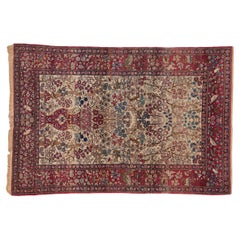 Antique Fine Isfahan Rug