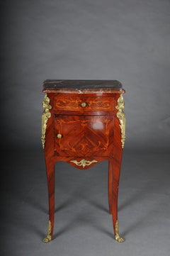 Antique fine Louis XV chest of drawers, circa 1880, Napoleon III