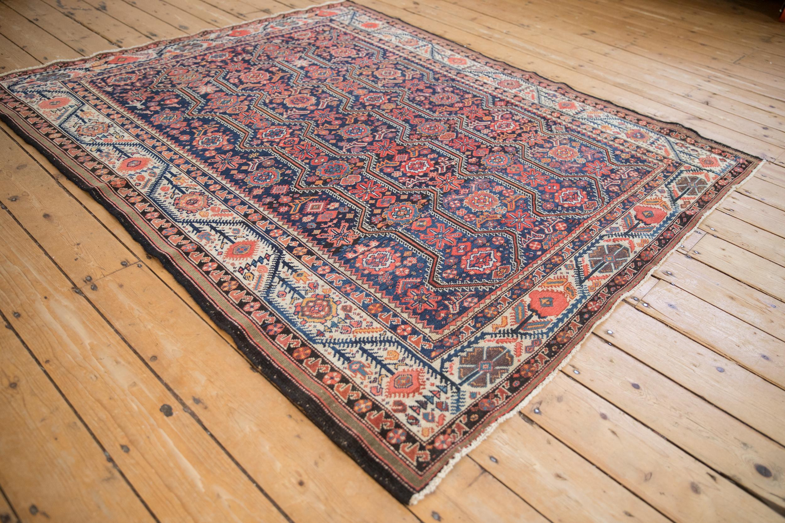 Antiker feiner Malayer-Teppich (Handgeknüpft) im Angebot