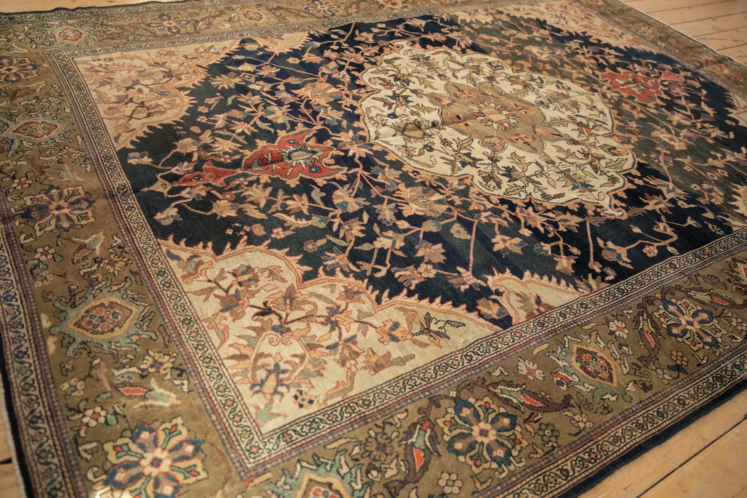 Early 20th Century Antique Fine Malayer Carpet For Sale