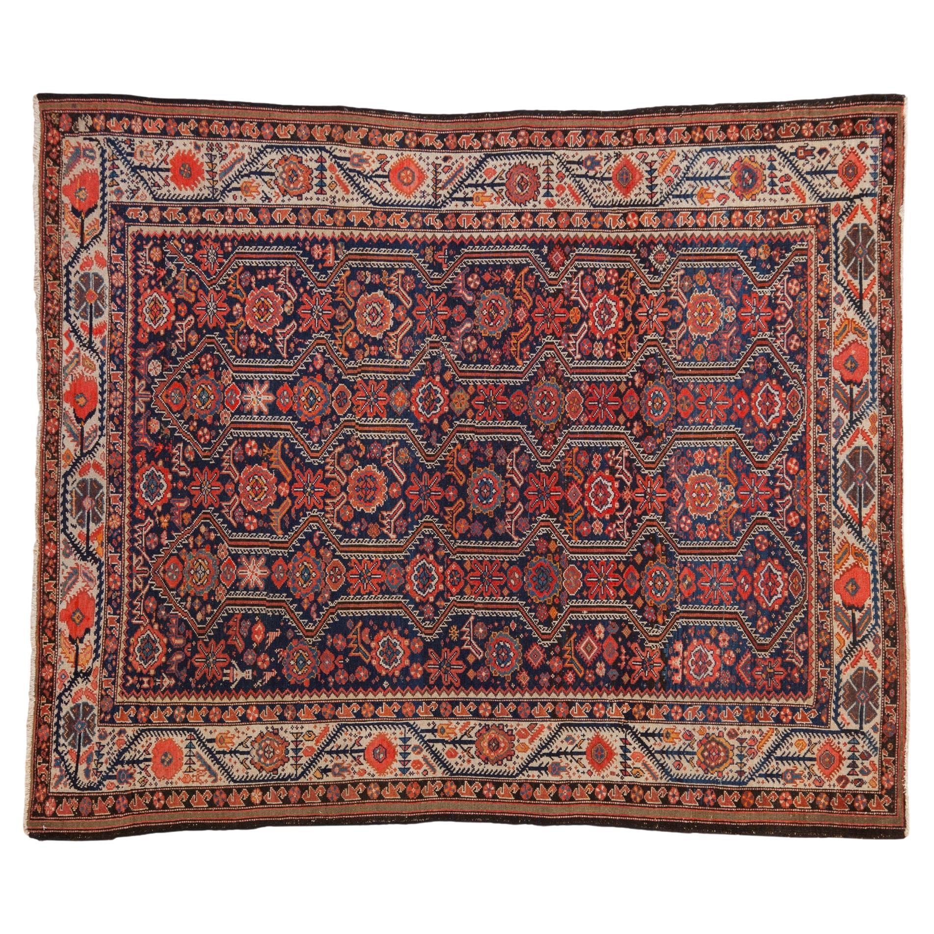 Antiker feiner Malayer-Teppich