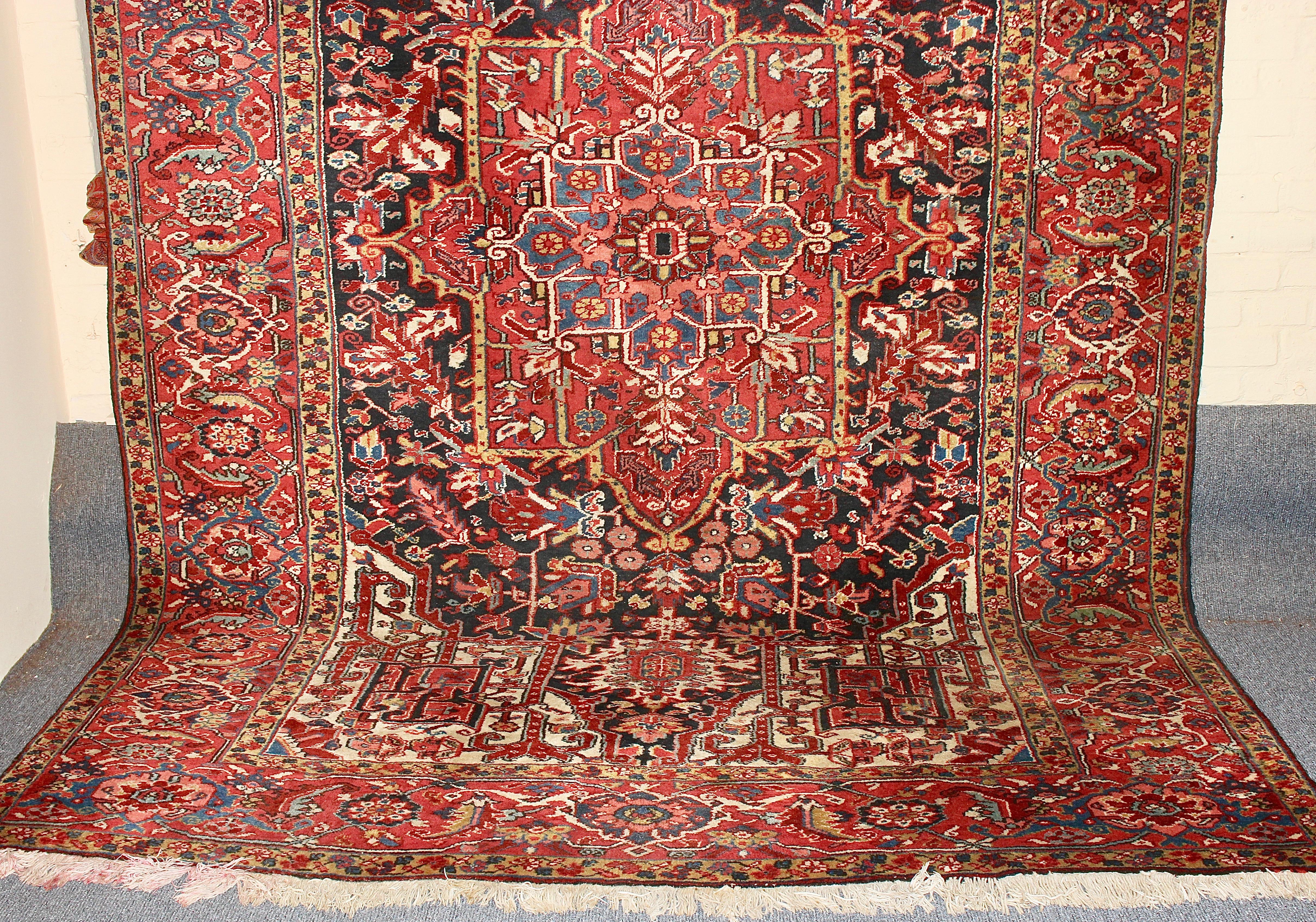 Hand-Knotted Antique, Fine Orient Rug, Carpet, Hand Knotted For Sale