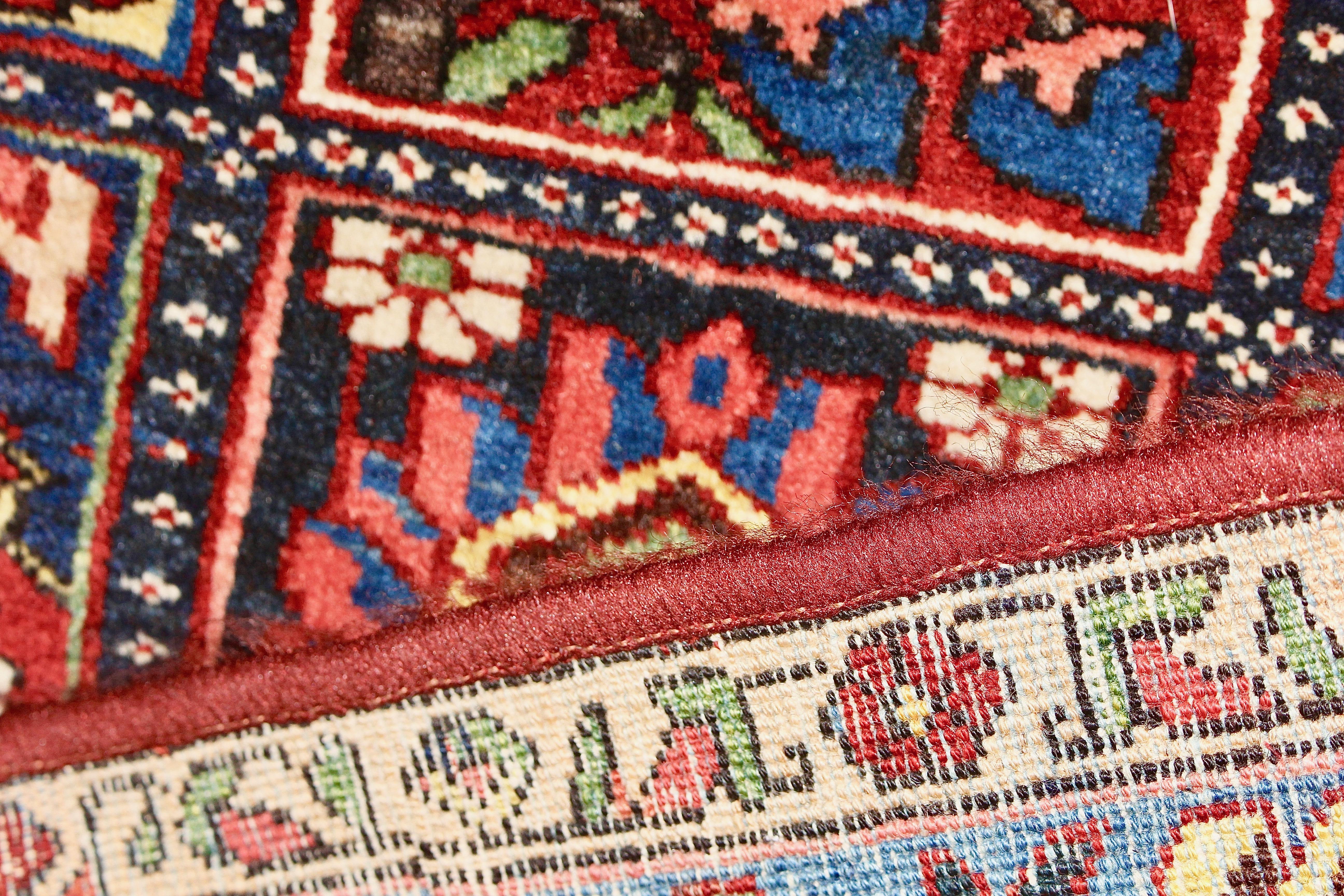 Wool Antique, Fine Orient Rug, Carpet, Hand Knotted For Sale