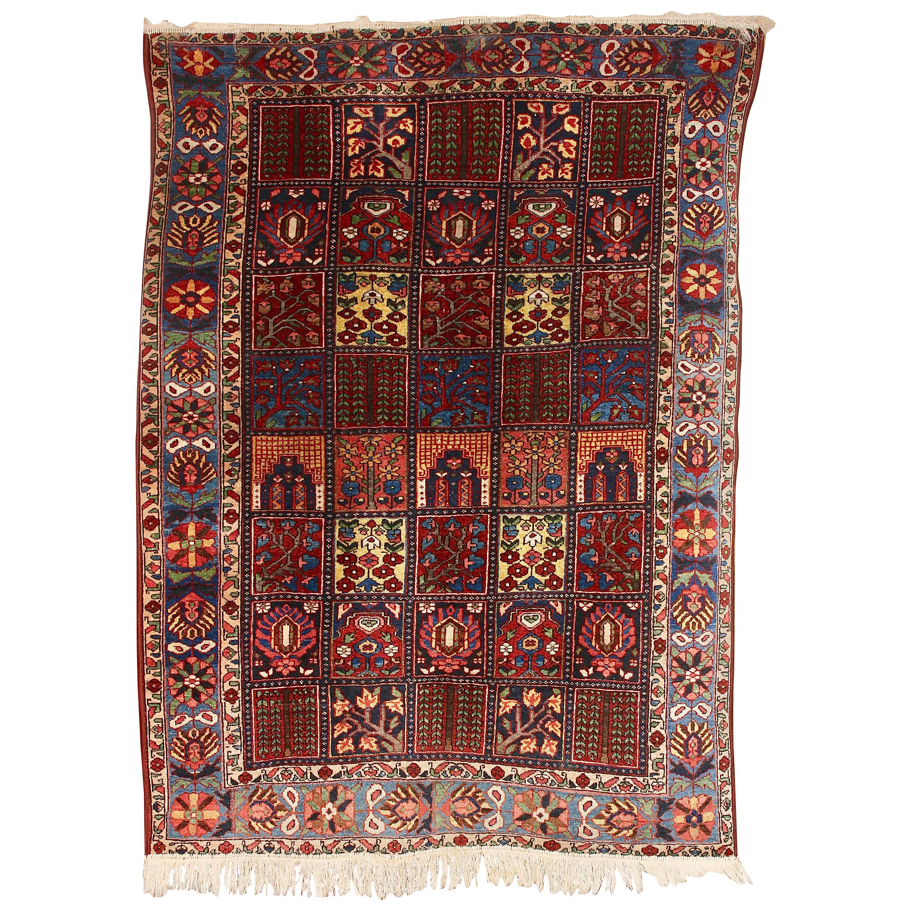 Antique, Fine Orient Rug, Carpet, Hand Knotted