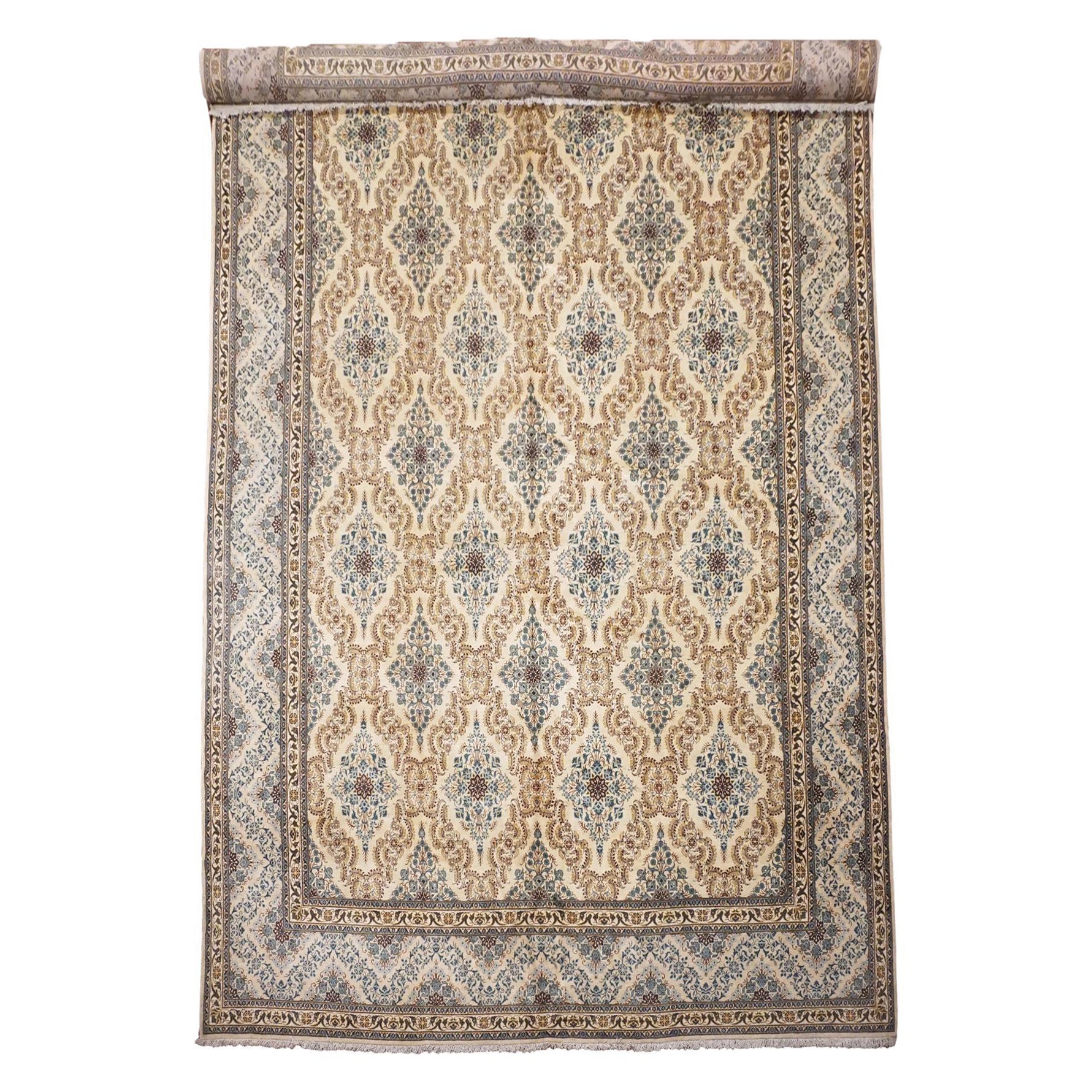 Antico Kashan persiano fine in vendita