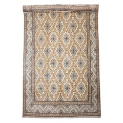 Antique Kashan persan raffiné