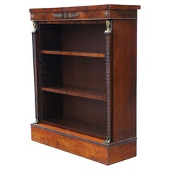 Antique fine quality 19th Century mahogany adjustable bookcase