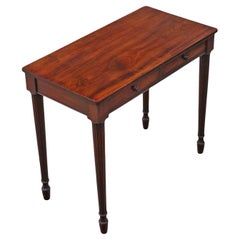 Antique Fine Quality 19th Century Mahogany Writing Dressing Table Desk