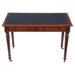 Antique Fine Quality 19th Century Mahogany Writing Side Table Desk C1850