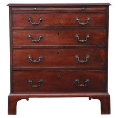 Antique fine quality Georgian 18th Century mahogany batchelors chest of drawers