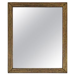 Antique fine quality gilt wall or overmantle mirror 19th Century