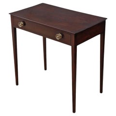 Antique Fine Quality Mahogany Writing Dressing Side Desk Table 19th Century
