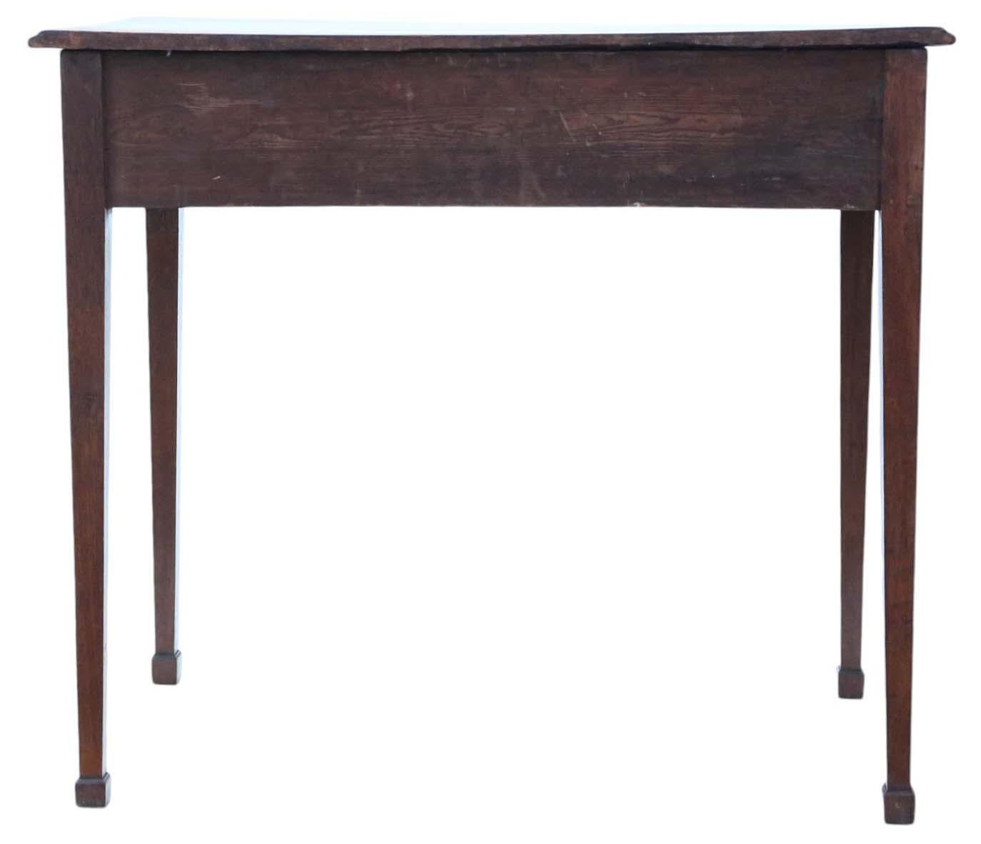 Ancienne table à écrire en acajou de qualité supérieure 19e siècle Bureau d'appoint en vente 1