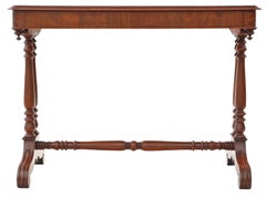 Antique Fine Quality Writing Dressing Table 19th Century Desk Side Mahogany