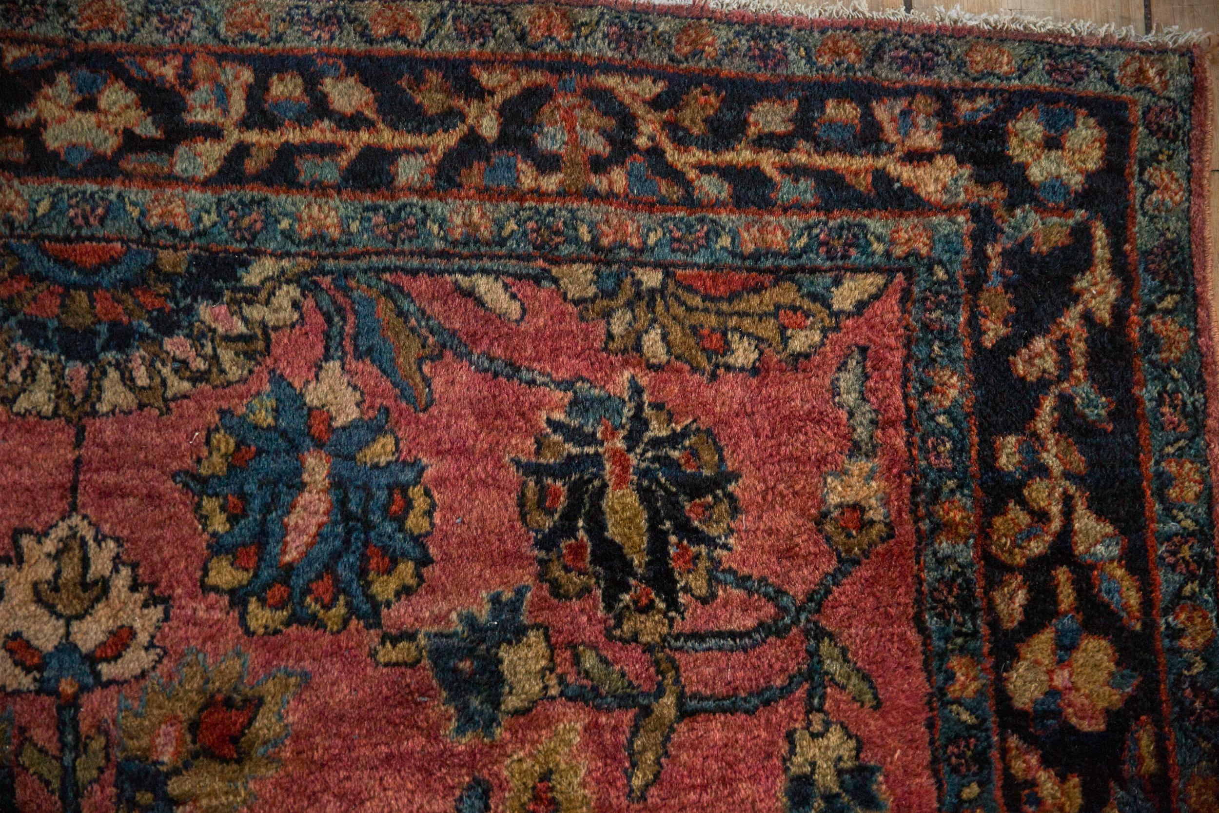 Antiker feiner Sarouk-Teppich (Sarouk Farahan) im Angebot