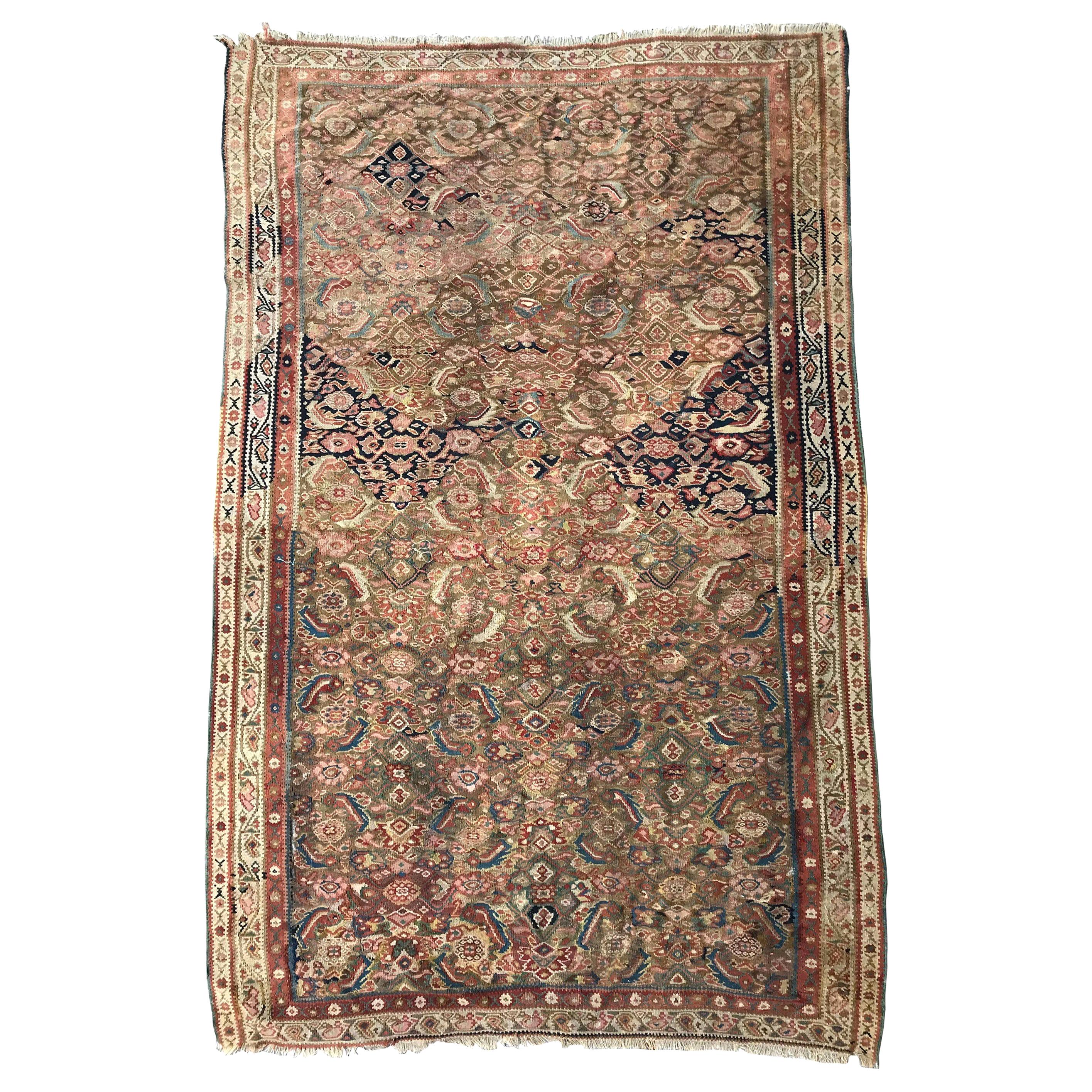 Antique Fine Senneh Kilim