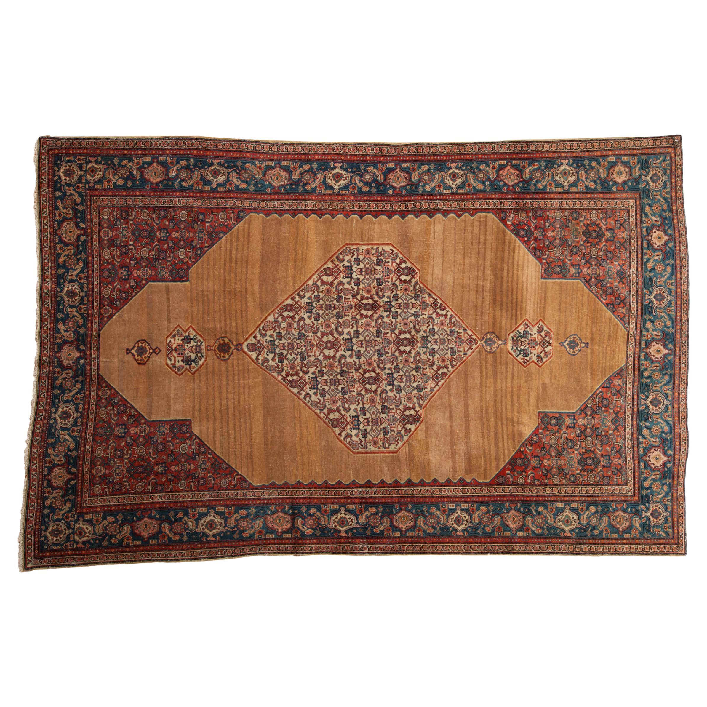 Antique Fine Senneh Rug