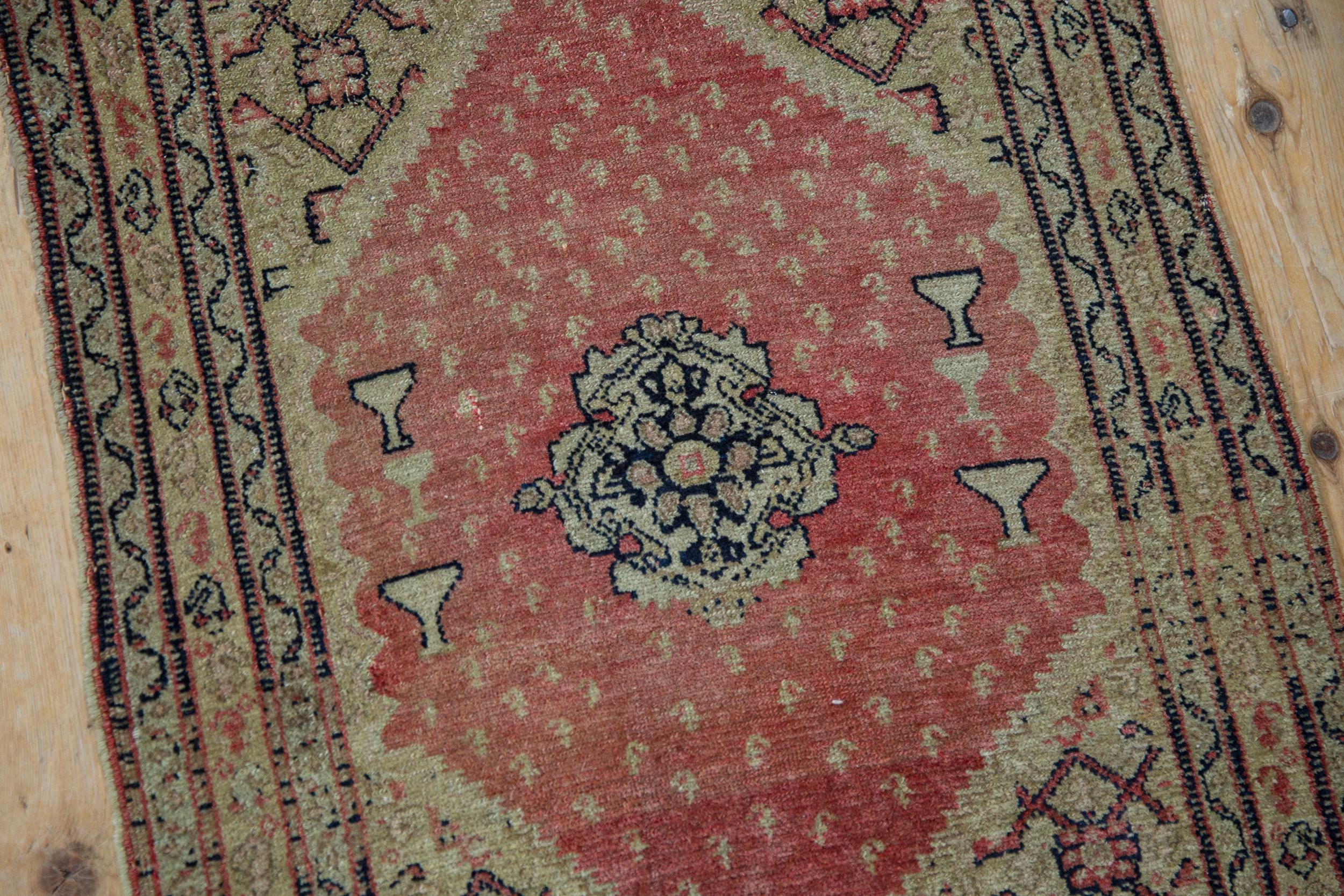 Persian Antique Fine Senneh Rug Mat For Sale