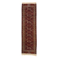 Antique Fine Turkmen Tribal Runner 2’11” x 8’11”