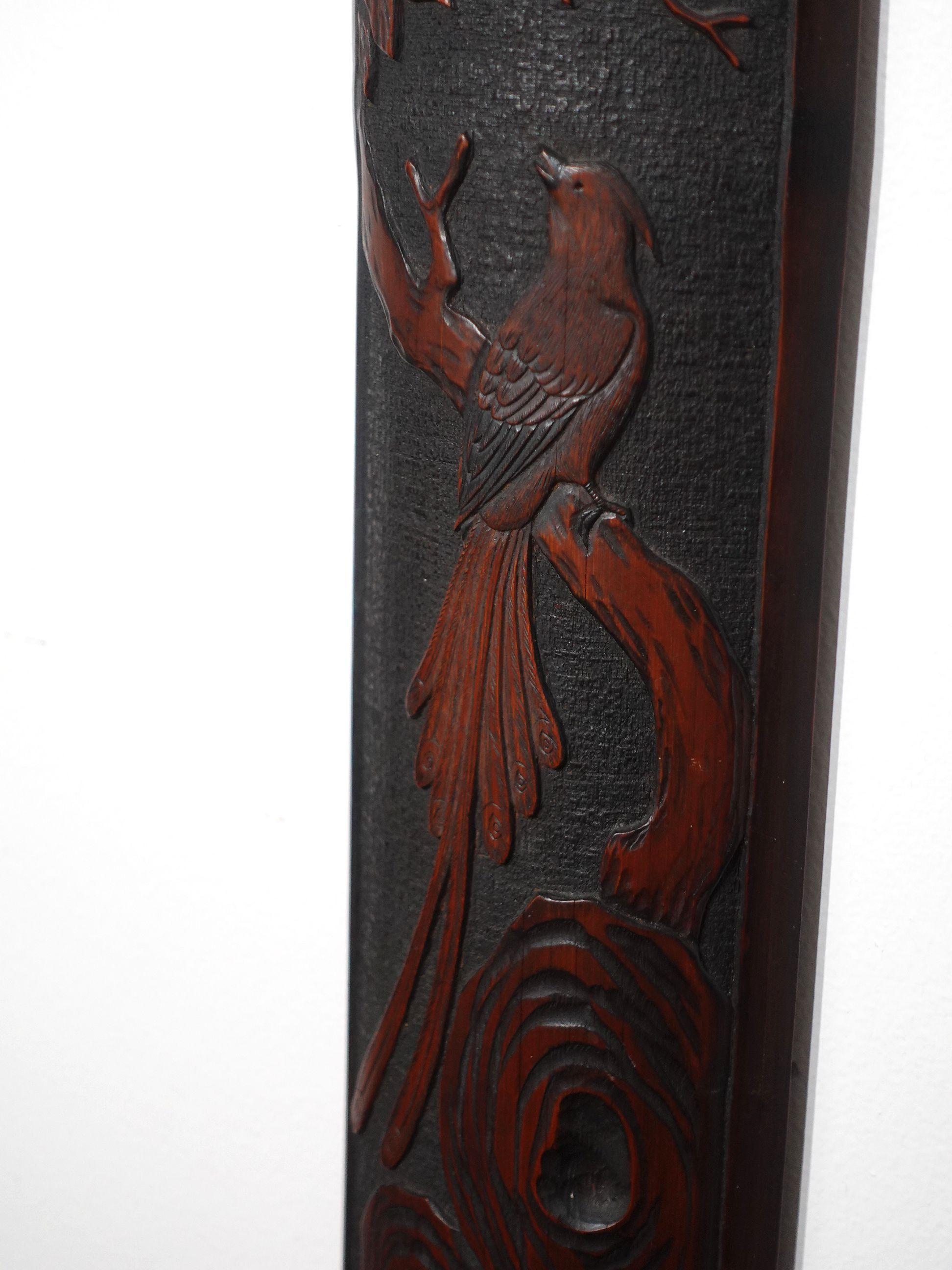 Antique Finely Japanese Bamboo Carving For Sale 6