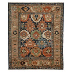 Antique Finished Serapi Carpet 313x260cm