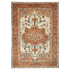 Tapis Serapi fini ancien 375x266 cm