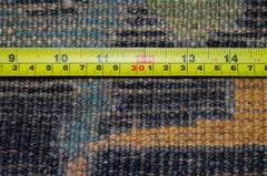 Antique Finished Ushak Carpet 357x309cm