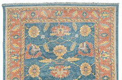 Antique Finished Ushak Carpet 376x312cm