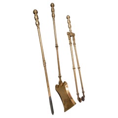 Utensilios para chimeneas y calderos victorianos