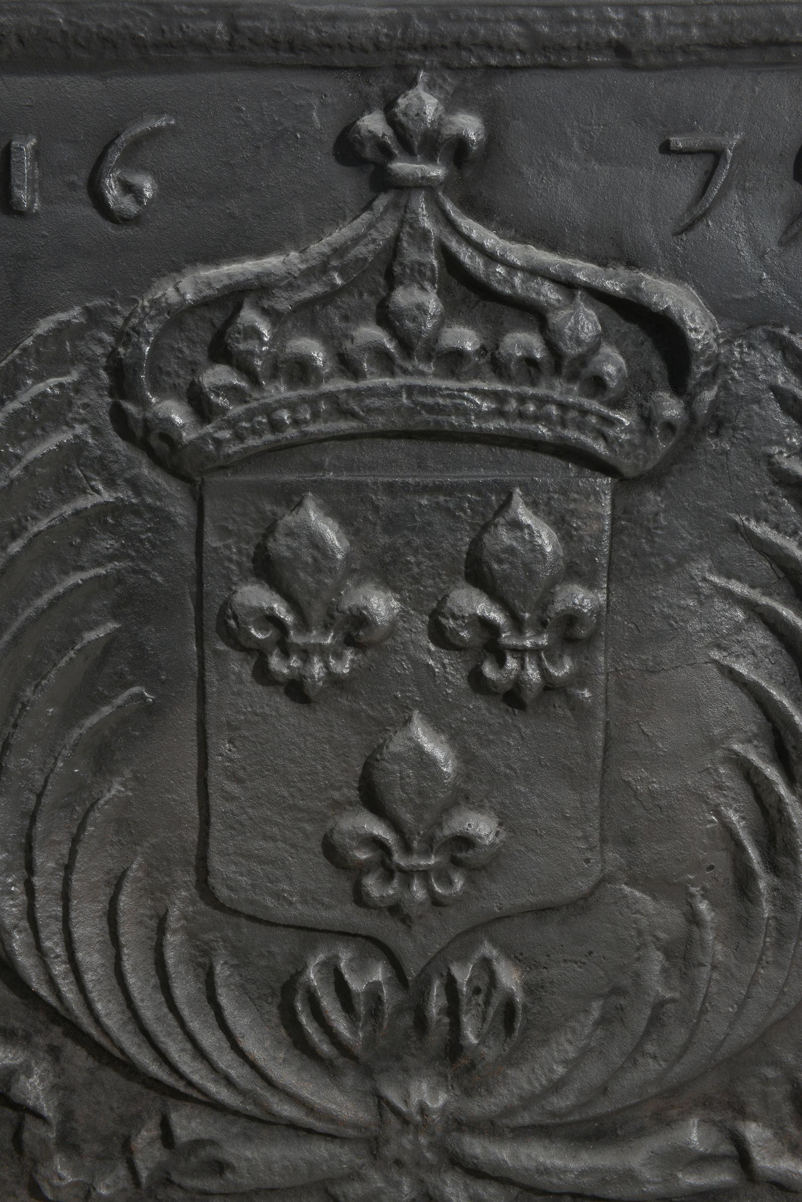 French Antique Fireback / Backsplash 