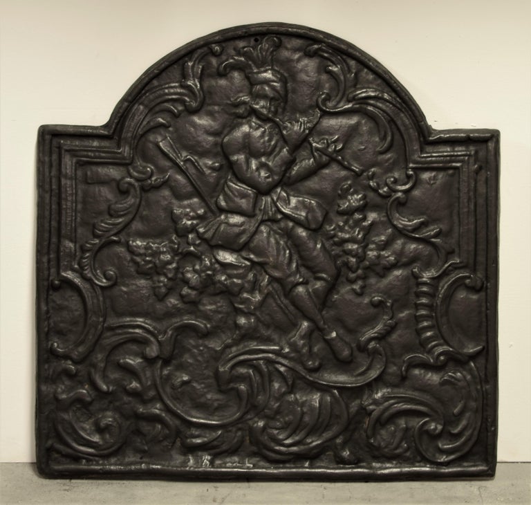 Antique Fireback / Backsplash at 1stDibs