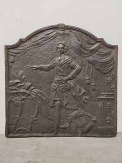 Antiker Kaminschirm / Rückwand, Louis XVI. „Louis The Last“